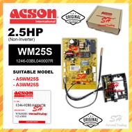 ORIGINAL ACSON INDOOR PC BOARD PCB AWM10/15/20/25 J/JN AIRCOND PCB AWM10J A5WM10S A3WM10S A3WMY10S A