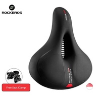 [SG SELLER] ROCKBROS seat bicycle seat bicycle Saddle Rainproof seat bicycle accessories bicycle big
