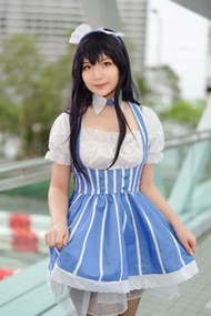 霞之丘詩羽學姐 cos女僕服