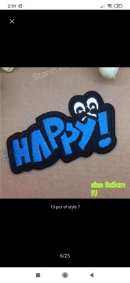 patch bordir tempelan bagus buat d jaket...