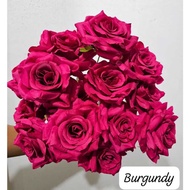 MAWAR ROSE DIAMOND K7 WITHOUT LEAVES ARTIFICIAL ROSE FLOWER/S WEDDING DECORATION/S WEDDING DECORATIO