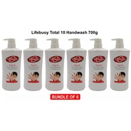 [Bundle Of 6] Lifebuoy Total 10 Hand Wash 700G