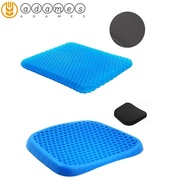 ADAMES Honeycomb Gel Cushion, Thick Foldable Gel Seat Cushion, Sedentary with Non-Slip Cover Portable Relief Tailbone Pressure Chair Pad for Long Sitting Airplane Travel