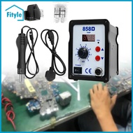 Hot Air Rework Station Kit Soldering Station Kit with 6 Nozzles LED Digital Display 700W Desoldering