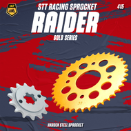 415 / 428 RAIDER R150 / AXELO / SMASH 115 FI / SATRIA FU150 [SUZUKI] 415 / 428 SPOKET DEPAN WARNA PE