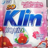 Deterjen Cair Soklin Liquid So Klin 1000 [1 renceng / 6 sachet]