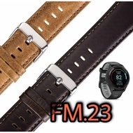 GARMIN FORERUNNER 255 265 MUSIC F265 GENUINE LEATHER WATCH STRAP