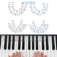 Mon Removable Piano Keyboard Note Labels Piano Keyboard Stickers Piano Notes Guide