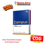 SIDU CAMPUS BOXY 42L 5PCS NOTEBOOK - SIDU CAMPUS NOTEBOOK CONTENTS 42 SHEETS - SIDU Campus Notebook 