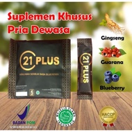 ORIGINAL - 21 Plus Obat Pria Dewasa