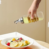 Olive Oil Dispenser Bottle, Syrup & Vinegar Glass Pour Bottles for Kitchen, Cooking Soy Sauce Dispen