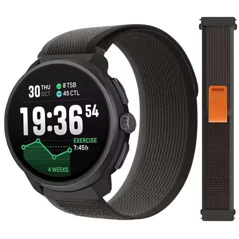 22mm Band For SUUNTO Race 2/Run/OCEAN/RACE S/VERTICAL Nylon Loop Bracelet For Suunto 9 PEAK/9 PEAK P