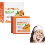 Horuili® Horuili® Savon au Curcuma, Savon au Curcuma Eclaircissant, Turmeric Soap, Savon au Curcuma 