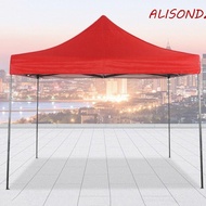ALISONDZ Gazebo Top Cover, 420D Oxford Cloth Waterproof Tent Canopy, Portable Cover Sun Blocking Fol