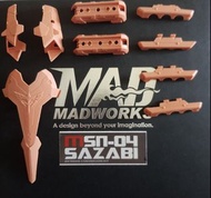 Madworks RG 沙剎比 sazabi GK 改件 散件 #高達模型 #沙煞比