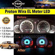 Proton Wira Meter LED EL Meter add on Blue Green with Controller 1.6 1.8 Auto Manual