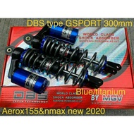 New shock DBS GSPORT 300MM AEROX & NMAX NEW