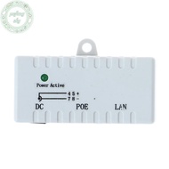 PUSKY 12V - 48V Passive POE injector for IP Camera VoIP Phone Netwrok AP TH