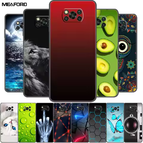 For Poco X3 Pro X3 NFC Case Fashion Soft TPU Silicone Back Cover For Xiaomi Poco X3 NFC Case Shockpr