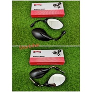 Side Mirror Y125Z Standard Black/Chrome