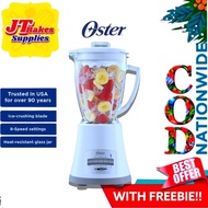 Oster 8-Speed Blender 1.25L Heat Resistand Glass Jar with Freebie