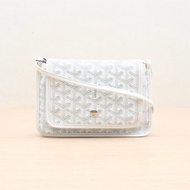 GOYARD(高雅德) PLUMET 三層 WOC 白色 PVC