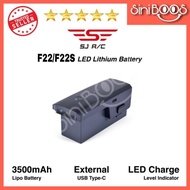 Baterai SJRC F22 F22S Battery Original 3500mAh