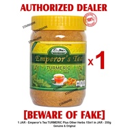 Emperors Tea TURMERIC PLUS Other Herbs 15in1 350g in JAR Emperor's Tea Turmeric 15in1 Authentic Starmark Enterprises - 1 JAR