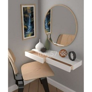 Double Drawer Shelf, 2-Door Drawer Wall Shelf