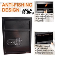 Security Safe Box Keypad Double Lock Bolt Peti Besi Money Smart Safe Box Alarm Money Security Box