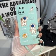 TPU Drawing Astronaut Samsung Note 10 lite, Samsung A81