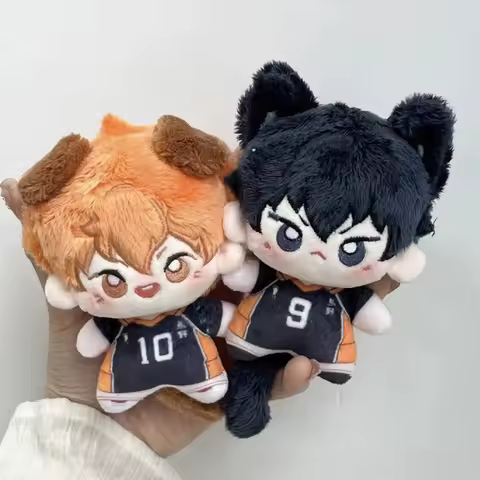 10/20cm Volleyball Kageyama Hinata Hanging Haikyuu Plush Keychains Backpack Pendants Plush Pillow Fa