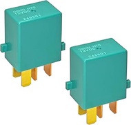 Relay G8HN-H70 (Set of 2), DC12V 20A Micro ISO Plug-in Relay for Automotive, Compatible for Honda Ac