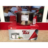 304 stainless steel pot Elmich Trimax 18cm premium stainless steel pot