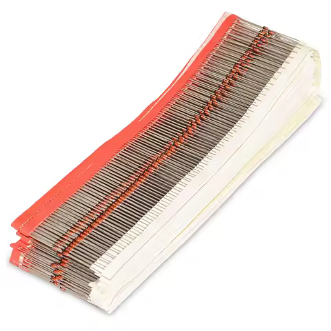 50pcs 1/2W Zener Diode DO-35 0.5W BZX55C 10v 11v 12v 13v 15v 16v 18v 20v 22v 24v 27v BZX55C10v BZX55