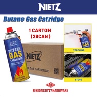 NIETZ 1CARTON 28CAN Butane Gas Cartridge Portable Gas Stove Gas Torch Gas Cooker