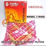 MESIN ZS1133Y SEHERRing PISTON DRIVE ENGINE TYPE S1133 S1135 Zs1135 Zs1133 Original