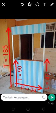 Booth Portable / Gerobak Lipat / Gerobak Dagang / Gerobak Jualan /