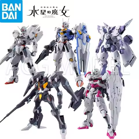 Original Genuine Bandai GUNDAM AERIAL DILANZA LFRITH BEGUIR BEU HG 1/144 Mobile Suit the Witch from 