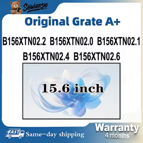 Original New A+ 15.6 inch Thick Laptop Lcd Screen Panel B156XTN02.2 B156XTN02.0 B156XTN02.1 B156XTN0