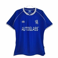 CHELSEA RETRO HOME FOOTBALL JERSEY 1999 2001 CHELSEA HOME RETRO JERSEY 99 01