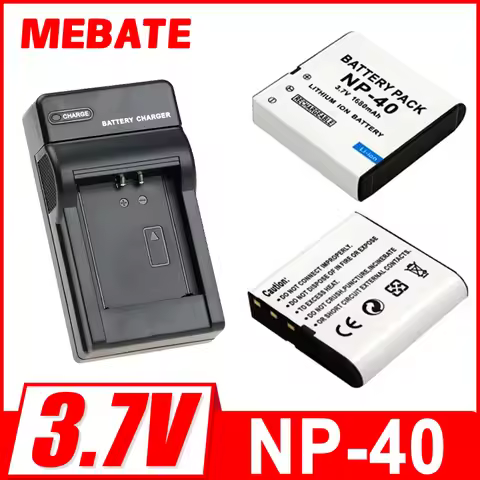 NP-40 NP40 Battery For Casio EX-Z30 Z40 Z50 Z55 Z57 Z400 Z750 Z850 FC100 KOMERY 4K Camera Camcorder,