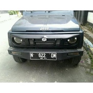Mbs aksesoris grill angry bird jimny Katana lampu bulat
