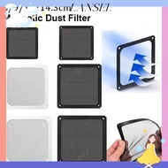 LA PC Chassis Cooling Fan Dust Filter, 80mm 90mm 120mm 143mm with Hole Dustproof Mesh Cover, Magnet 