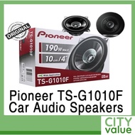 Pioneer TS-G1010F Car Audio Speakers. 10cm. 190 Watts Max Power. 106mm Cut Size.