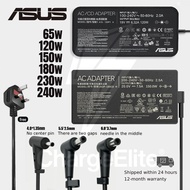 Original ASUS 65W/120W/150W/180W/240W AC Charger for Asus TUF A15 F15 17 FX505 506 705 Rog G531 Vivo