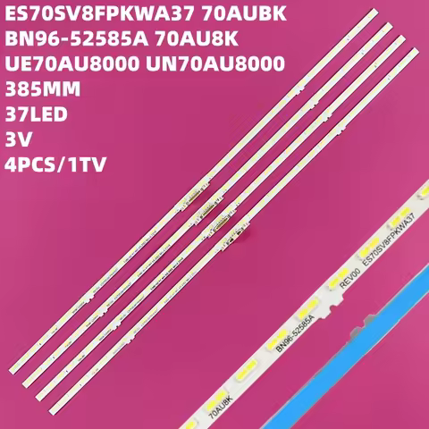 4pcs LED 70AU8K 70AUBK BN96-52585A ES70SV8FPKWA37 UE70AU9000K UE70AU8072U UE70AU9000 UE70AU8072 UE70