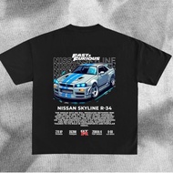 Skyline GTR34 Tshirt Microfiber Julus Shirt