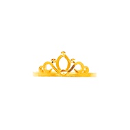 Top Cash Jewellery 916 Gold Crown Ring