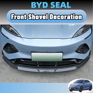 Byd seal 2023-2024 Front Bumper Lip Air Splitter Car BodyKit Spoiler Black Skirts Accessories